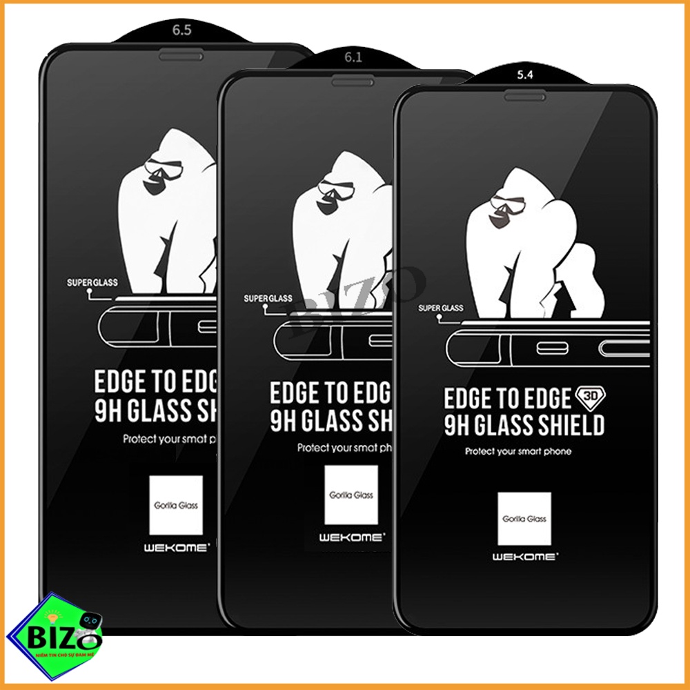 Cường lực iphone, kính cường lực KingKong 6D Phủ NANO Cho IP7P/X/11/11PRO/12PRMAX/13/14/14/14PRO/PROMAX