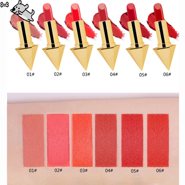 NOVO Charming Lipstick Women Fashion Waterproof Long-lasting Moisturizing Diamond Lipstick