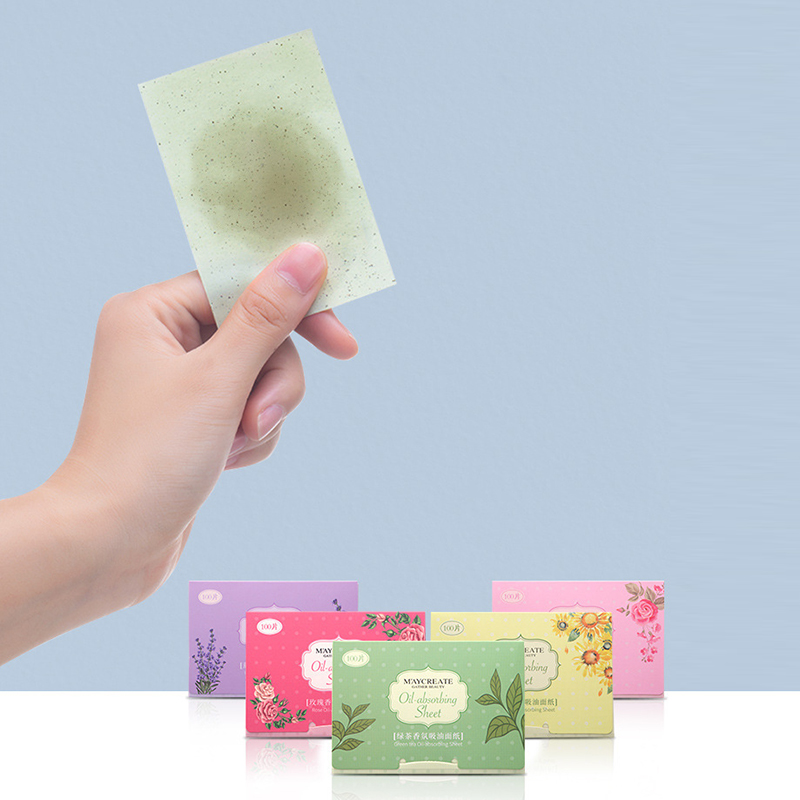 Gói giấy thấm dầu 100 tờ làm sạch da mặt cao cấp
