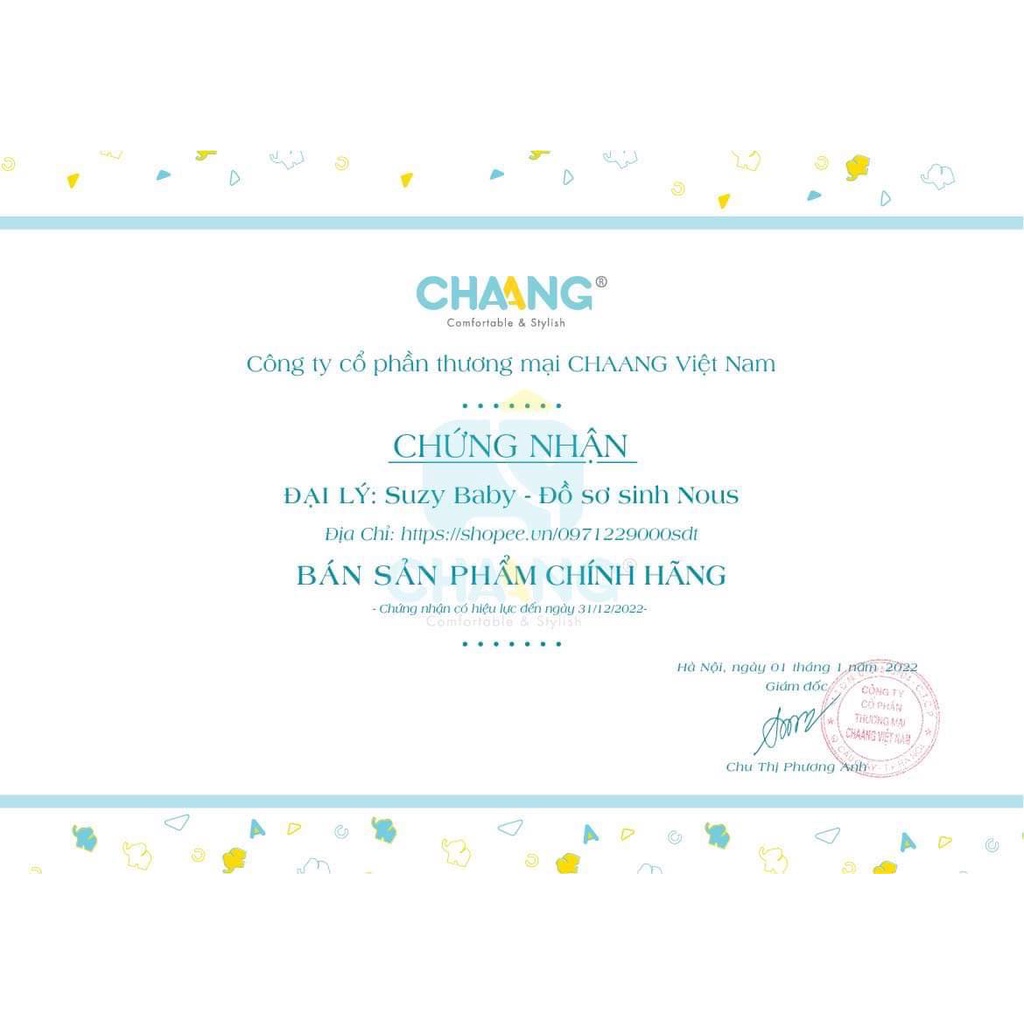 CHAANG - PHỤ KIỆN MŨ, YẾM , BAO TAY CHÂN CHO BÉ SƠ SINH HOẠ TIẾT, Suzy baby