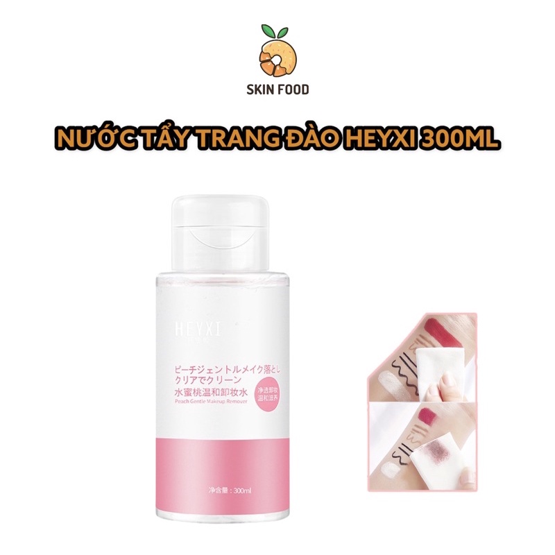 Nước tẩy trang đào heyxi 300ml