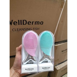 Máy rửa mặt cá wellderma hàn quốc