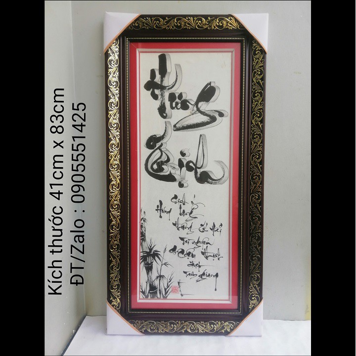 Thư pháp mừng TÂN GIA, KHAI TRƯƠNG