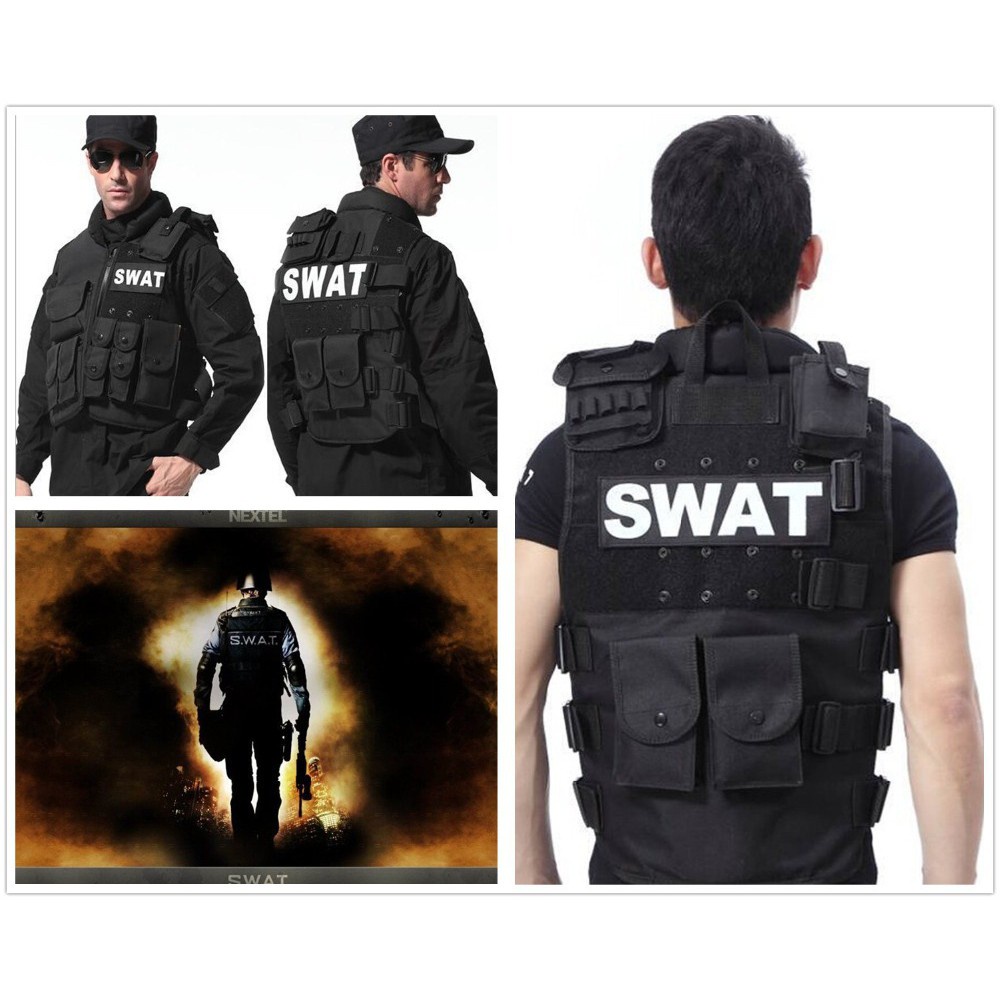 Áo Giáp Bảo Vệ, đi phượt Swat có size người lớn và trẻ em