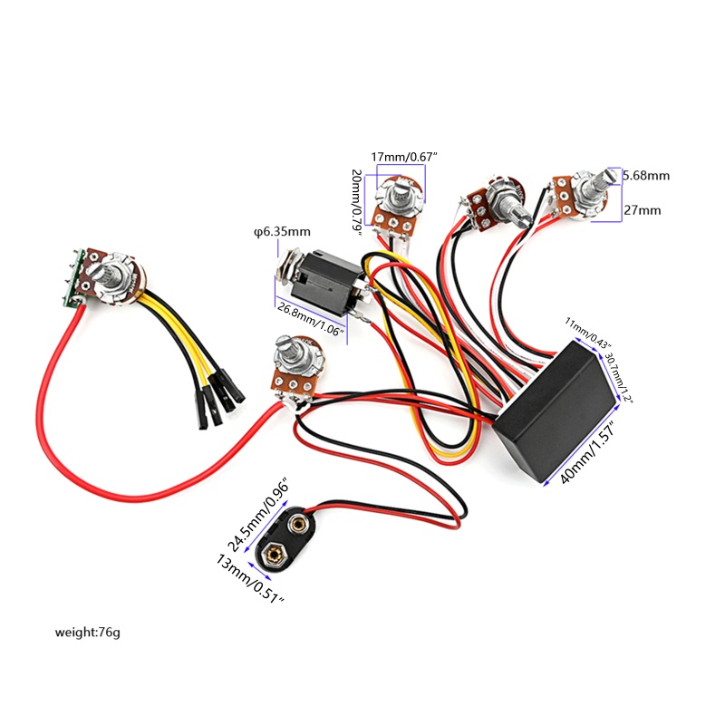 Bảng Mạch Điện Tử 3 Band Chuyên Dụng Chất Lượng Cao
