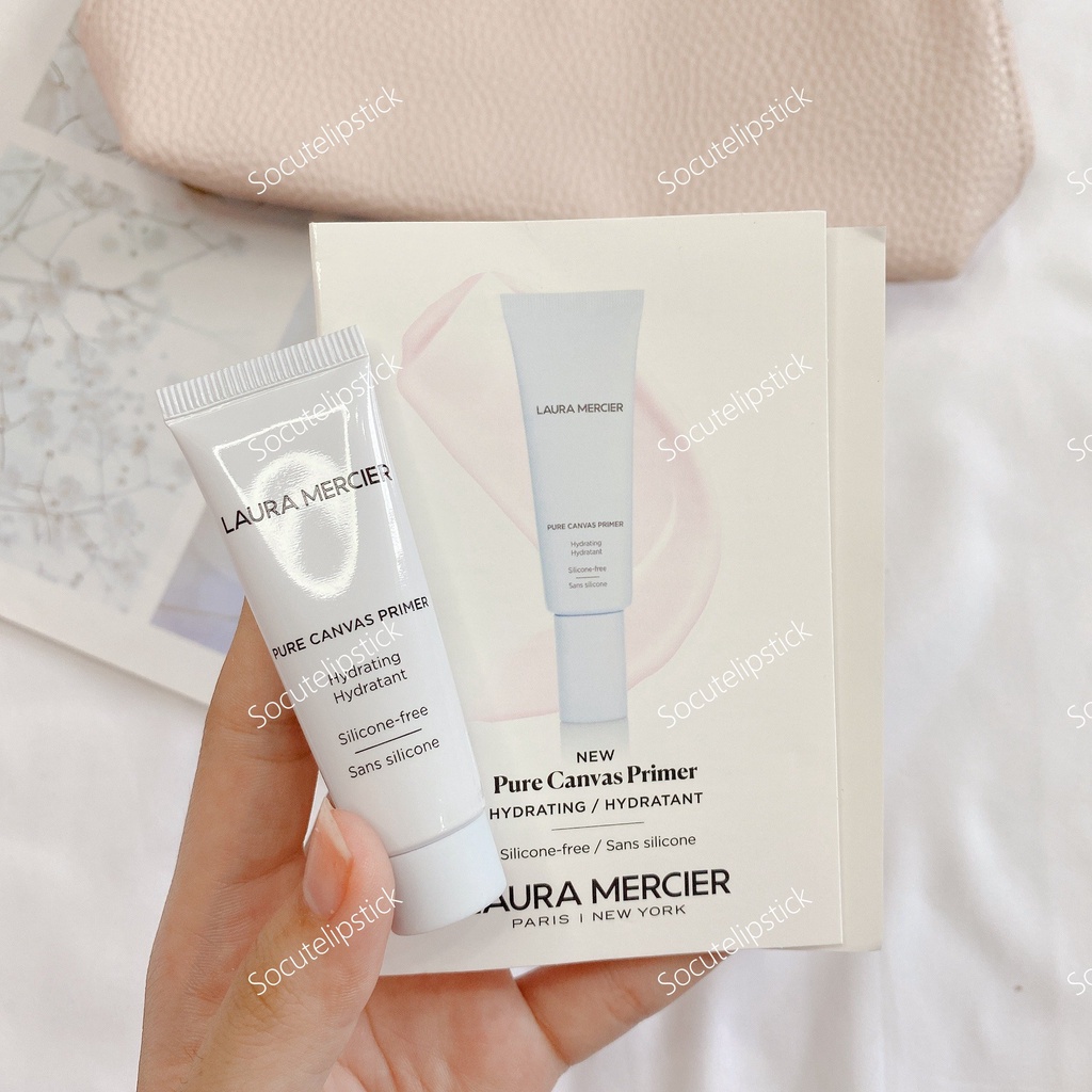 Minisize 10ml - Kem Lót Mịn Da Laura Mercier Pure Canvas Primer Hydrating