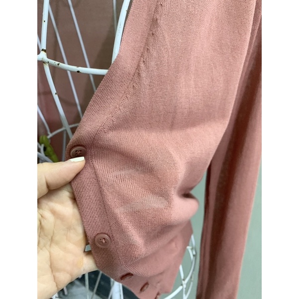 Áo len cài khuy /khoác cardigan nhẹ mongtoghi phong cách màu đẹp