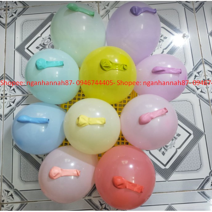 Bóng Pastel size nhỏ 6" (15cm) Candy balloon decor party