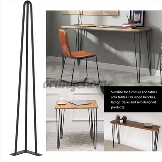 3 Rod Dining Coffee Table Leg 4pcs / Set Metal 41cm