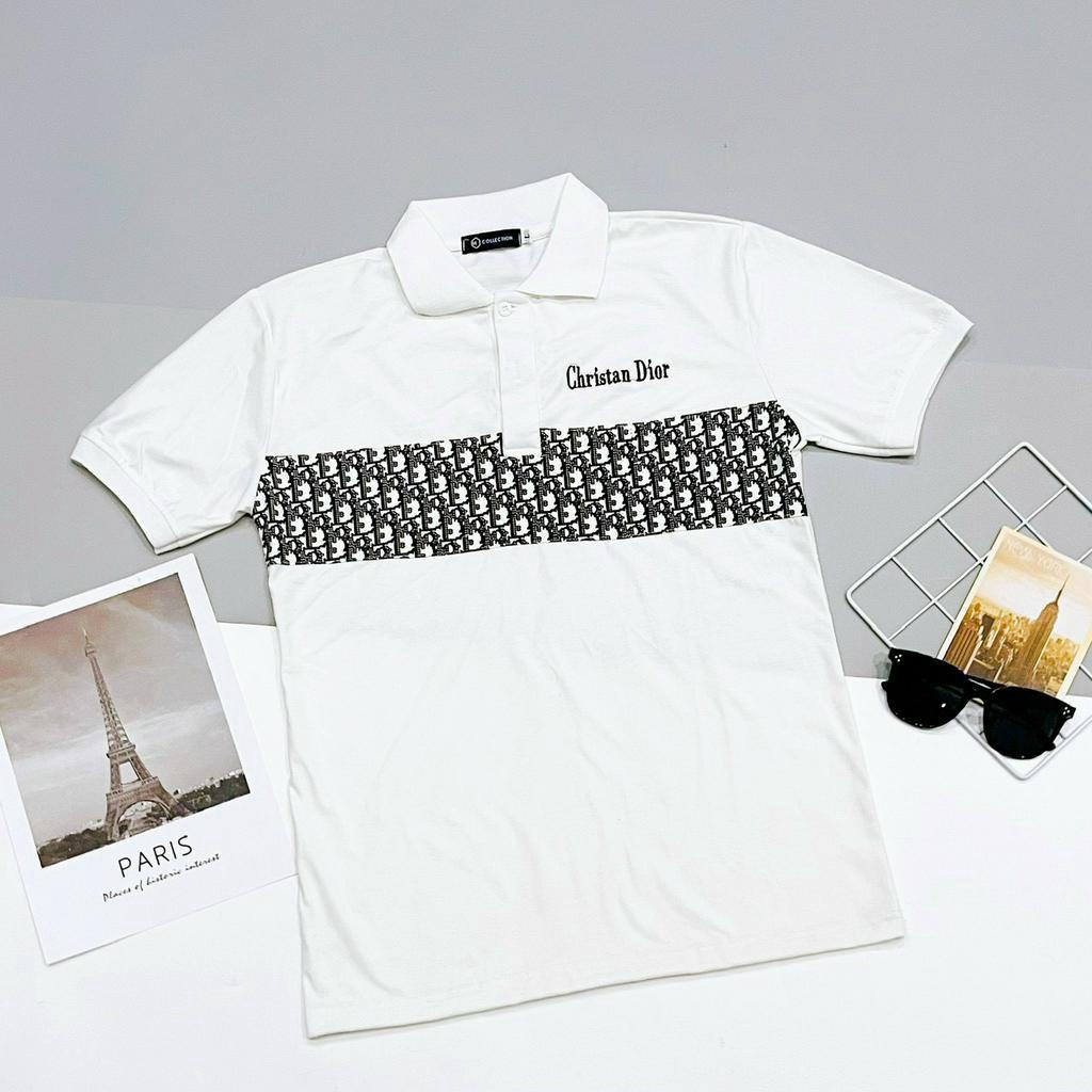 Áo Thun Nam Có Cổ Ngắn Tay Vải Cotton Xuất Xịn, Chuẩn Form, Sang Trọng Lịch Lãm