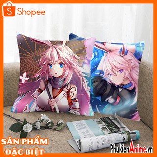 Shop Anime HCM -  Áo gối, bao gối, gối sofa, gối tựa lưng 40x40 in hình Honkai Impact 3
