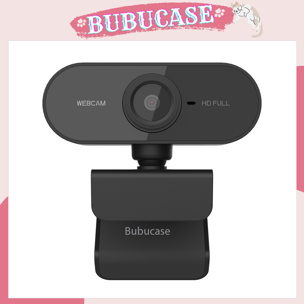 Webcam/Camera Máy Tính Bocheng Tích Hợp Micro Chống Ồn, Full HD 1080p, Lấy Nét Tự Động, Siêu Nét Dùng Cho PC/Laptop