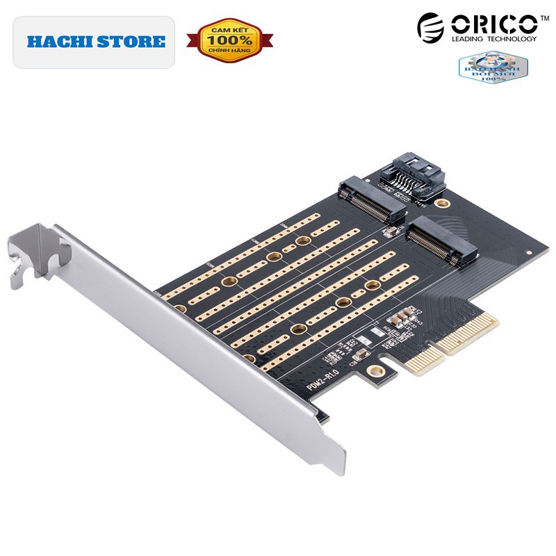 Card mở rộng ổ cứng SSD M.2 NVMe qua khe Pci-E 3.0 X4 Orico PDM2 - Hàng chính hãng