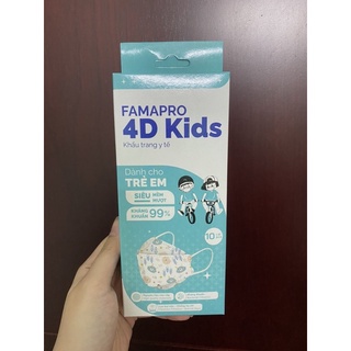Khẩu Trang Famapro 4D Kids