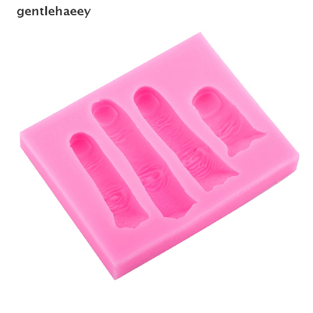 Khuôn Silicone Làm Bánh Hình Ngón Tay Chủ Đề Halloween