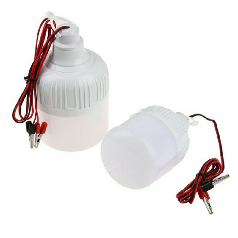 ✅Đèn tích điện 60W đèn Led siêu sáng sạc USB và bóng 50W 30W 12v kẹp bình ắc quy