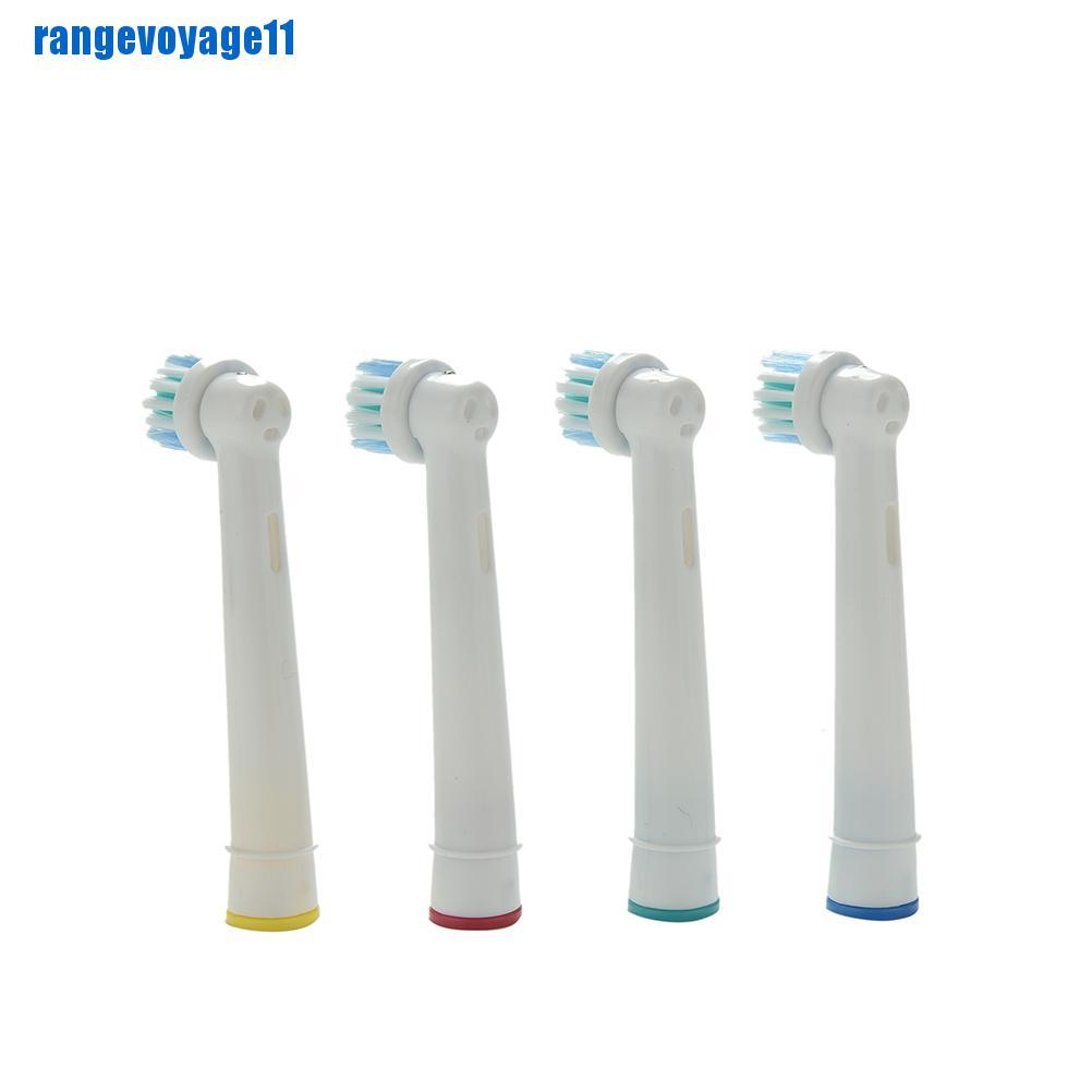 Bộ 4 Đầu Bàn Chải Đánh Răng Điện Eb17-4 Thay Thế Cho Braun Oral
