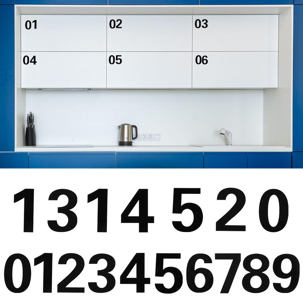 1 Biển Hiệu Dán Cửa Tủ Bằng Acrylic Tự Dính Trang Trí Nhà Cửa / Khách Sạn