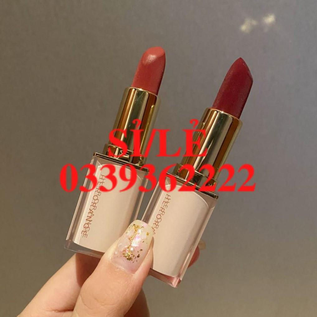 [ CHÍNH HÃNG ] Son sáp lì mềm môi Herorange Lipstick Vỏ Nube BeTrong Suốt Sena Beauty