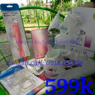 Máy hút sữa matxa điện đơn