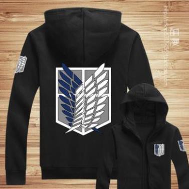 GIA TỐT - SALE- Áo Khoác Nỉ Anime Attack On Titan - áo cực HOT / có size cho trẻ em