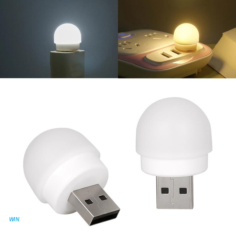 Đèn LED USB Mini Hình Tròn Dùng Trang Trí Thời Trang Dành Cho Nữ