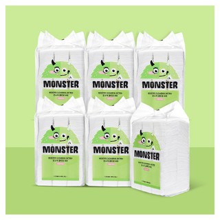 Bông Tẩy Trang Etude House Monster Cleansing Cotton 408pcs