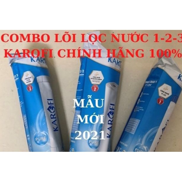 Lõi lọc nước số 1-2-3 dùng cho máy lọc nước RO, dùng được cho tất cả các loại máy