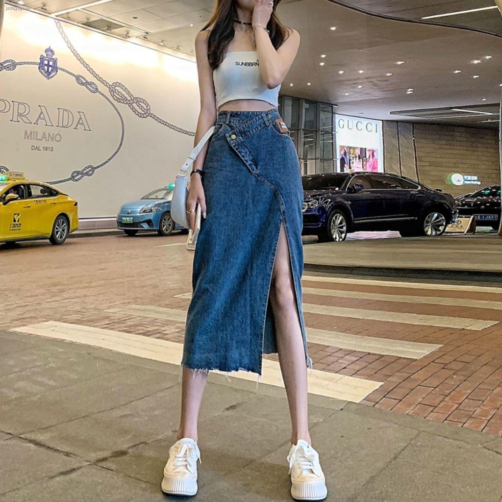 Chân Váy Jeans Thời Trang Dành Cho Nữ