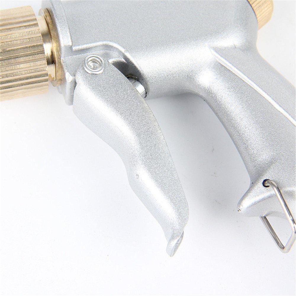Vòi xịt rửa xe chuyên nghiệp tăng áp lực nước 300% phun nước rửa xe, tưới cây tăng áp đa năng (màu trắng)