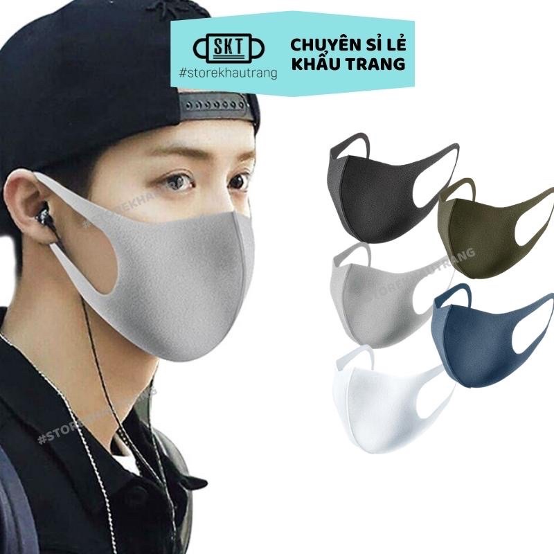 Khẩu trang vải su chất lụa thoáng khí
