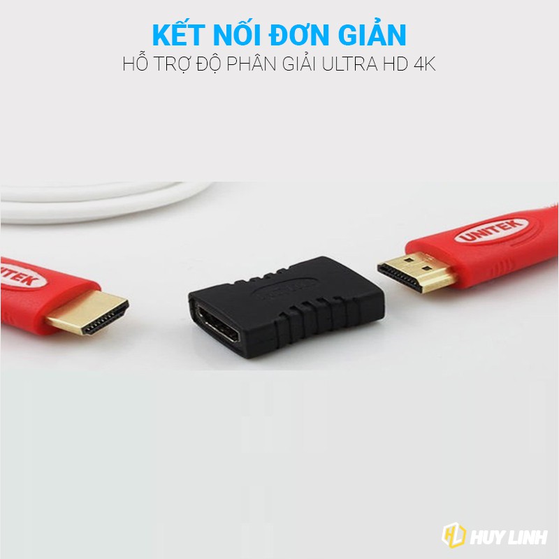 [Mã ELHACE giảm 4% đơn 300K] Đầu nối HDMI 2 đầu âm 1.4 Connect Adapter - Đầu nối HDMI 2 đầu cái