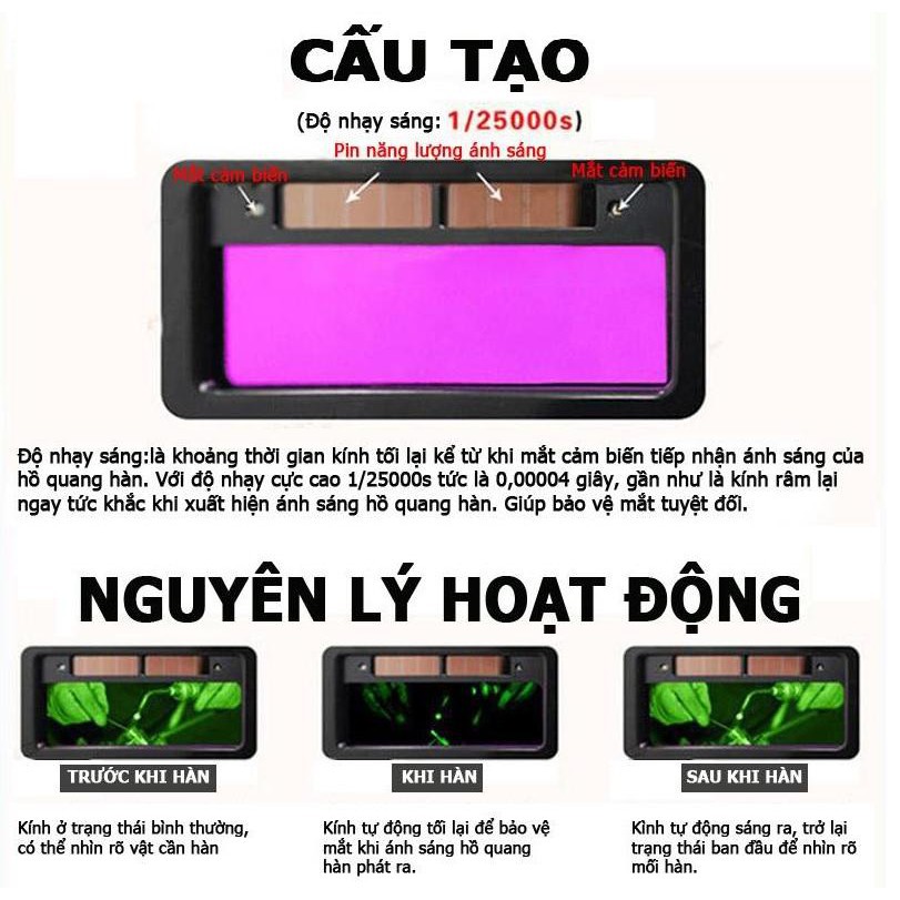 Kính hàn điện tử KH03