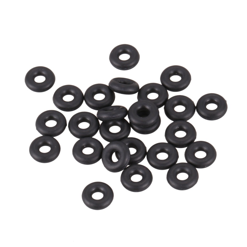Set 20 vòng đệm cao su 5.6 mm dày 1.8mm màu đen