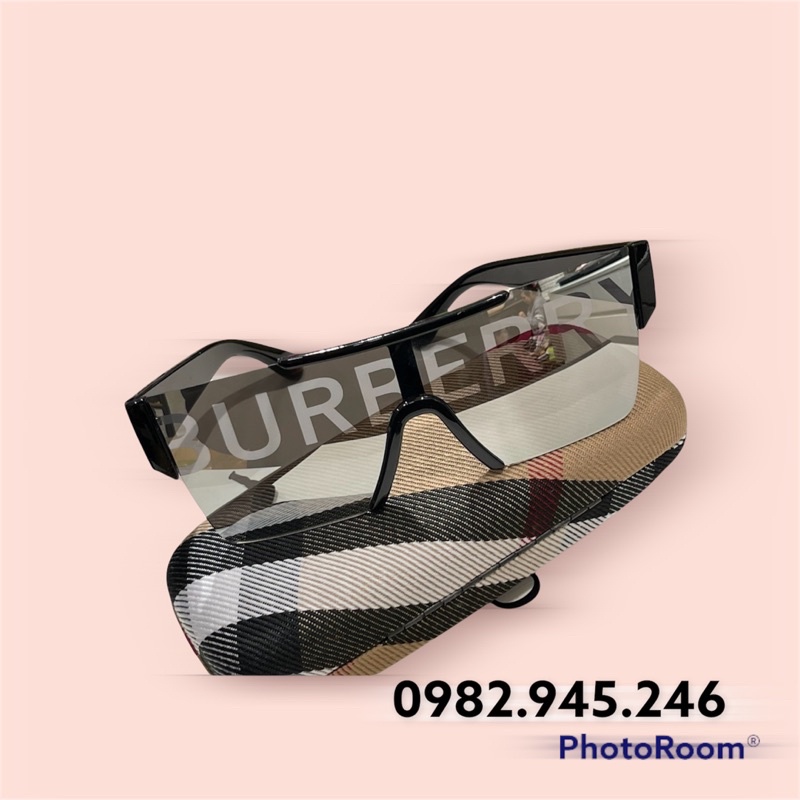 Kính mát BURBERRY màu đen bạc,kính râm thời trang nam nữ thiết kế sang trọng,sành điệu thích hợp đi chơi,chụp ảnh,cafe