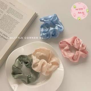 Buộc tóc scrunchies nhiều mẫu kiểu hàn quốc dễ thương