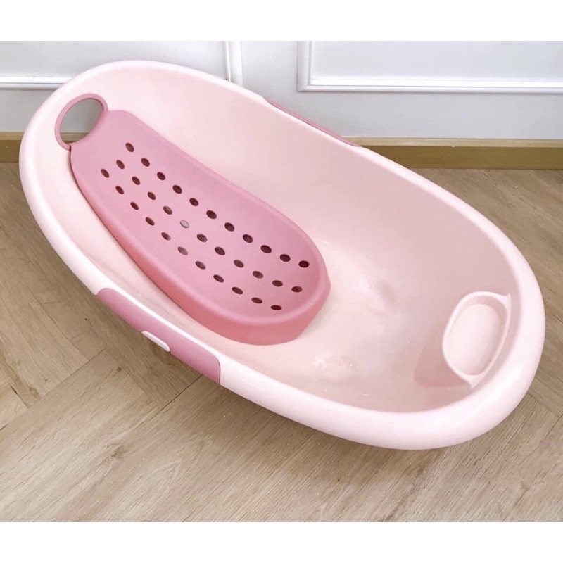 Chậu tắm elip xuất Hàn cao cấp màu xanh bơ và hồng dâu hot hot