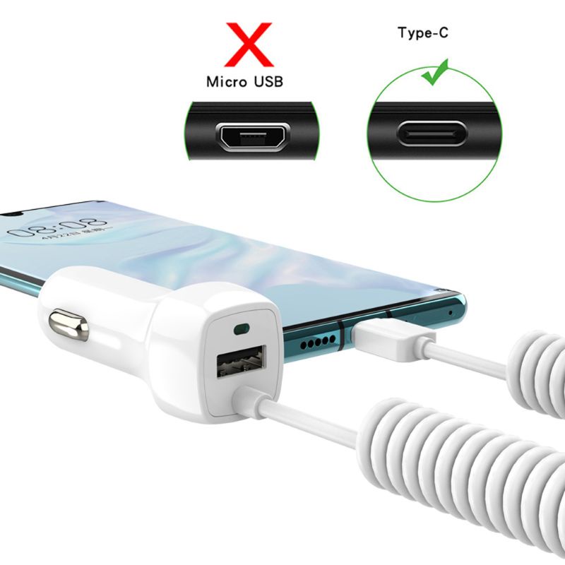 Bộ Sạc Điện Thoại Usb Iwon Có Dây Cáp Type C Cho Samsung S10 S9 S8 Plus Xiaomi Huawei Meizu Sony Gps