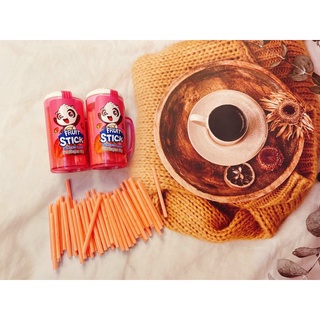 [3 vị] Kẹo tăm lạnh Candy Fruit Stick Thái Lan (dâu - nho - chanh)