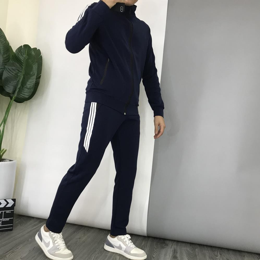 Bộ thể thao nam ATB Shop ,bộ thu đông chất vải thể hao co giãn 4 chiều cao cấp,áo và quần có khóa túi mới 2021 🥇 *
