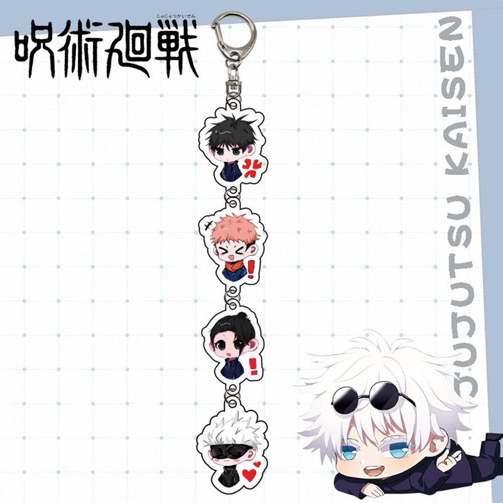 Móc Chìa Khóa Hình Nhân Vật Anime Gojo Satoru Gojo Satoru Jujutsu Kaisen Bằng Acrylic Thu Nhỏ Được VANES1