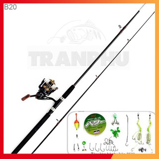 Bộ cần câu máy 2 Khúc SHIMANO 2m7, máy MS6000 ( giá siêu rẻ )