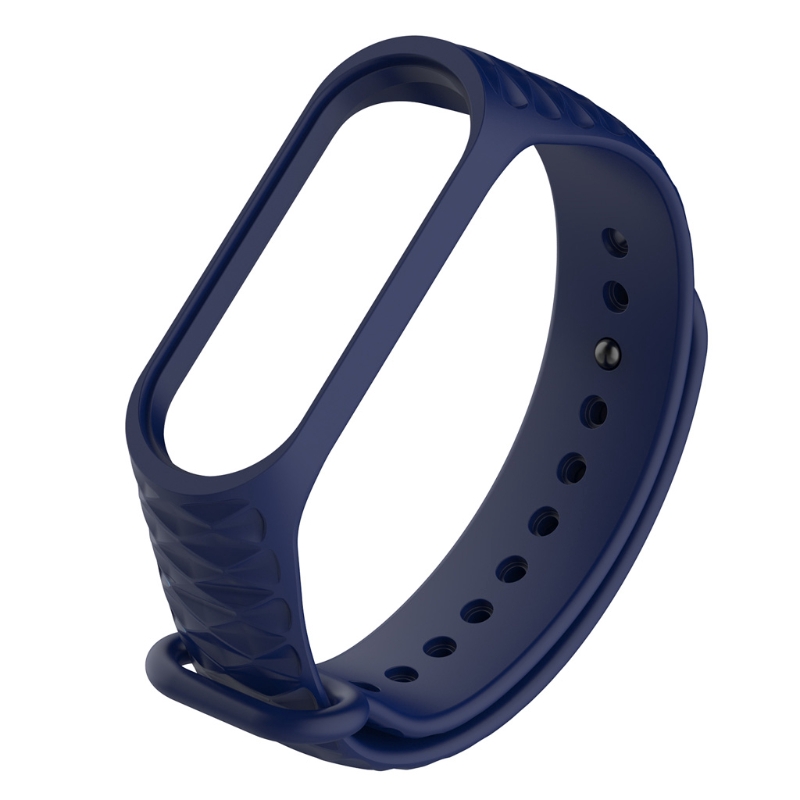 Dây đồng hồ đeo tay thay thế chất liệu silicon cho đồng hồ thông minh Xiaomi MI Band 3