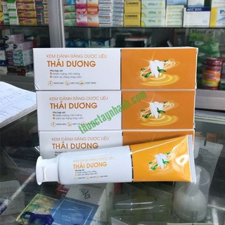 Kem đánh răng dược liệu Thái Dương