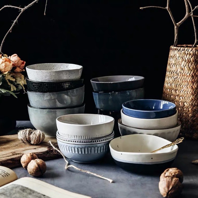 TỔNG HỢP BÁT, CHÉN, TÔ NHIỀU MẪU PHONG CÁCH VINTAGE