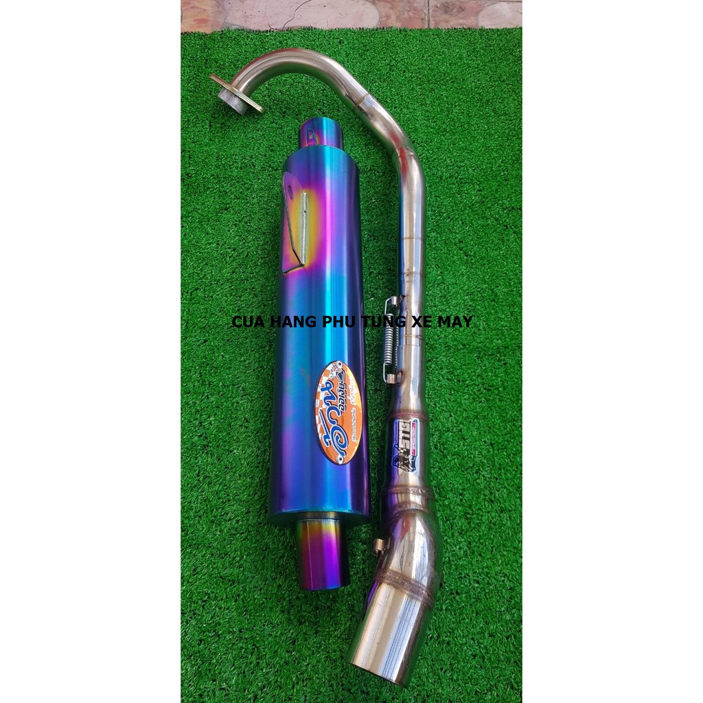 PÔ TITAN THÁI - KÈM CỔ 2 KHÚC INOX 201 GẮN DREAM - WAVE - SIRIUS - CUP