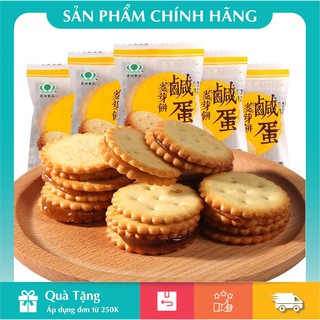 [HÀNG CHÍNH HÃNG] Bánh Quy Trứng Muối Đài Loan Gói Nhỏ Dùng Thử 50gr