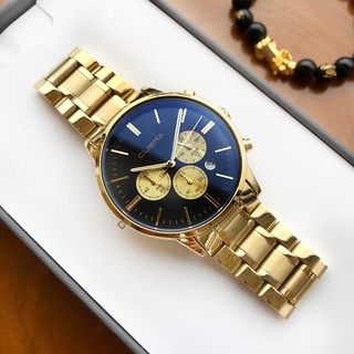 ĐỒNG HỒ NAM CUENA ⚜️FREE SHIP⚜️ Tặng kèm cặp DÂY DA +VÒNG TAY PHONG THỦY (G_Shop)