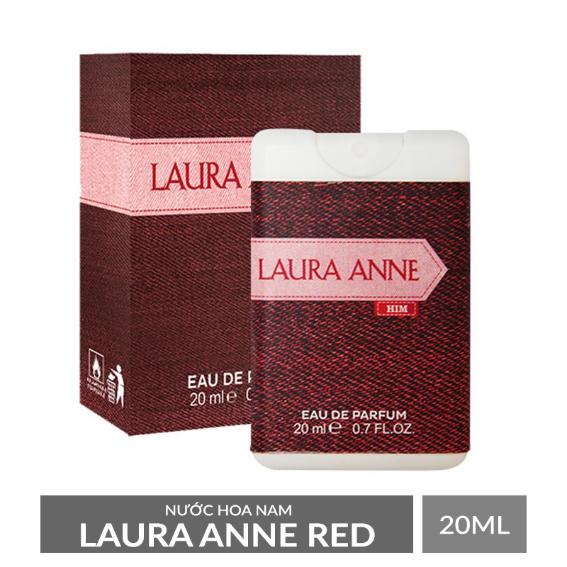 💝 Nước Hoa Nam Laura Anne Red 20ml chính hãng 2020 Có Bill