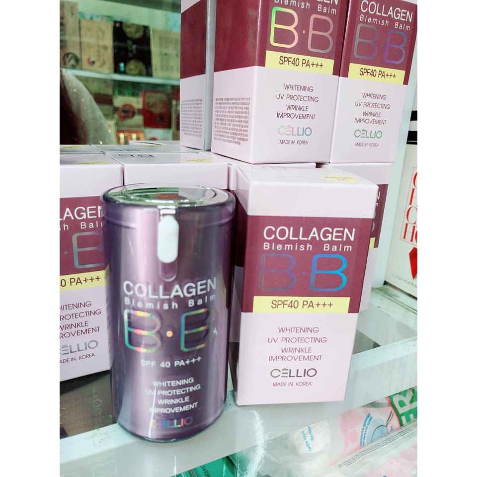 Kem nền BB Collagen Cellio của Hàn Quốc